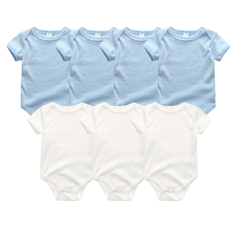 Unisex Newborn Baby Clothes Daily Pieces (Set of 7)